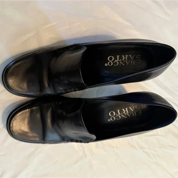 Franco Sarto Nolan Women US 7.5 Black Loafer - Picture 7 of 8